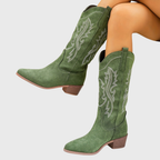 Cambria | Women's Wide Calf Western Cowboy Boots oaklynwear