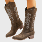 Cambria | Women's Wide Calf Western Cowboy Boots oaklynwear