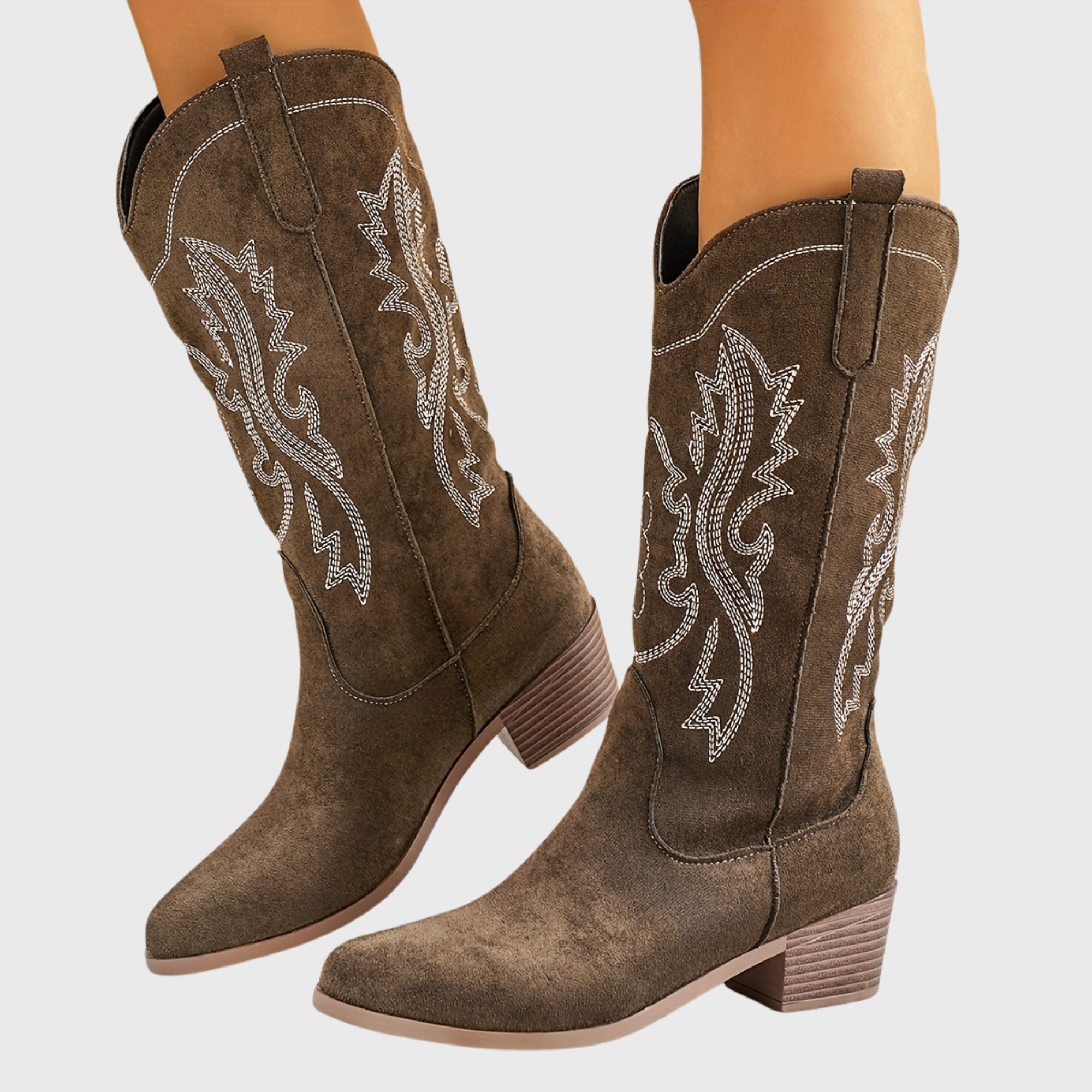 Cambria | Women's Wide Calf Western Cowboy Boots oaklynwear