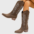 Cambria | Women's Wide Calf Western Cowboy Boots oaklynwear
