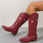 Eadith | Women's Wide Calf Western Cowboy Boots oaklynwear