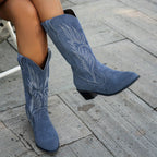 Adaeze | Women's Wide Calf Western Cowboy Boots oaklynwear