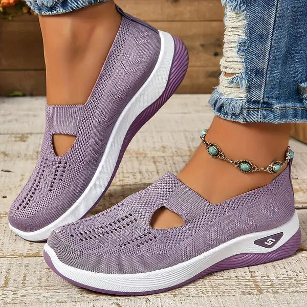 Drift™ | Women's Lightweight Slip-On Shoes – Breathable Everyday Comfort & Support oaklynwear
