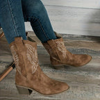 Galateia | Women's Wide Calf Western Cowboy Boots oaklynwear