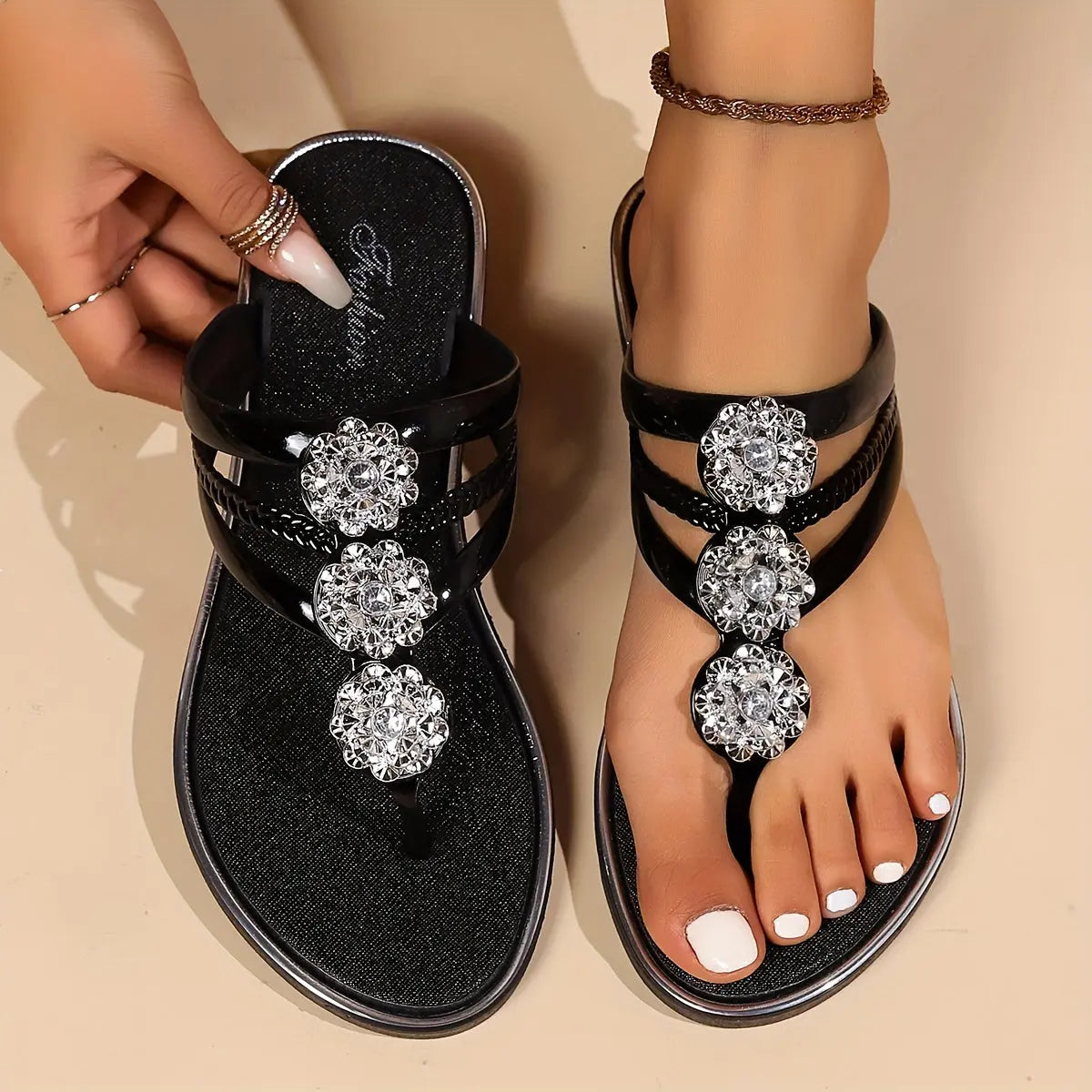 Sera | Stylish Glam Sandals oaklynwear