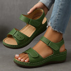 Eden | Orthopedic Sandals with Wedge Heel oaklynwear