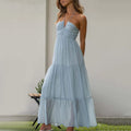 Siena | Tiered Halter Maxi Dress oaklynwear