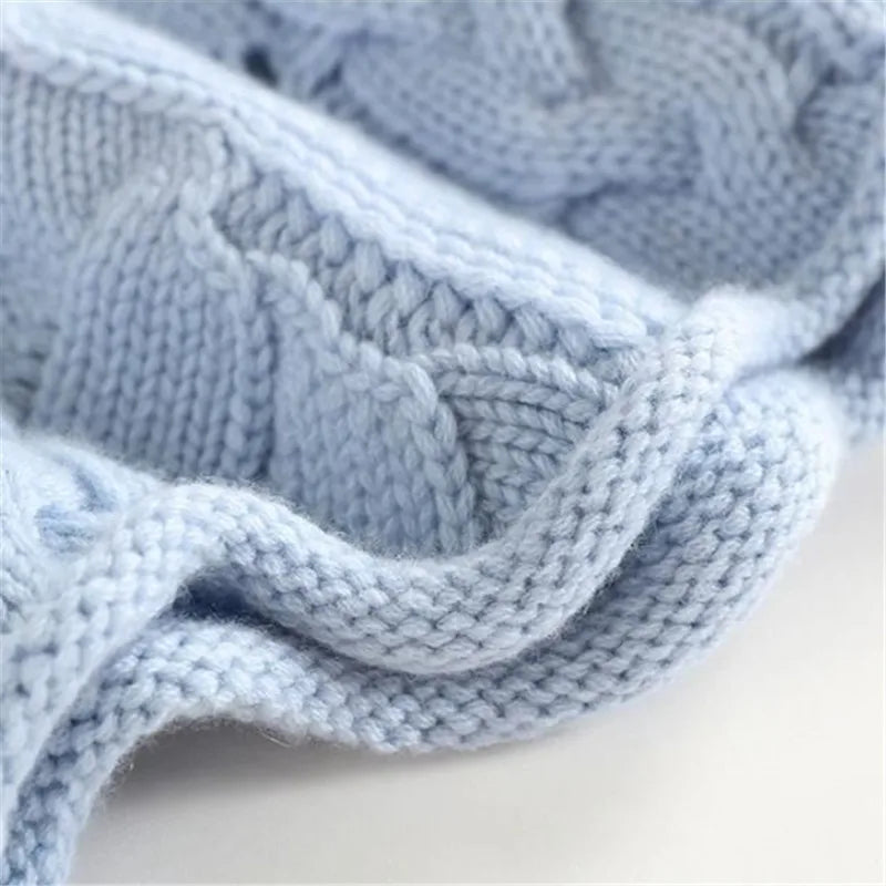 Women's openwork cable knit turtleneck sweater with relaxed fit and rolled edges - view 4