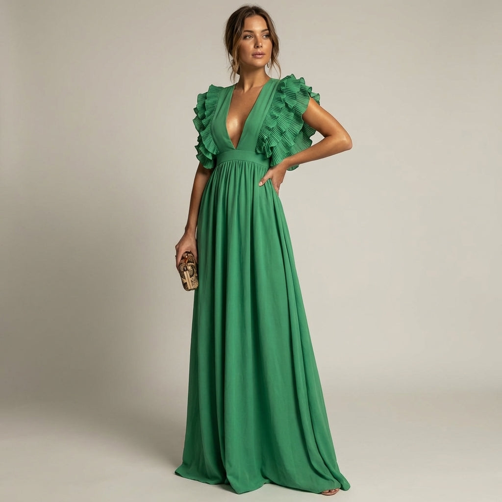 Leonie | Women's Evening Maxi Dress oaklynwear