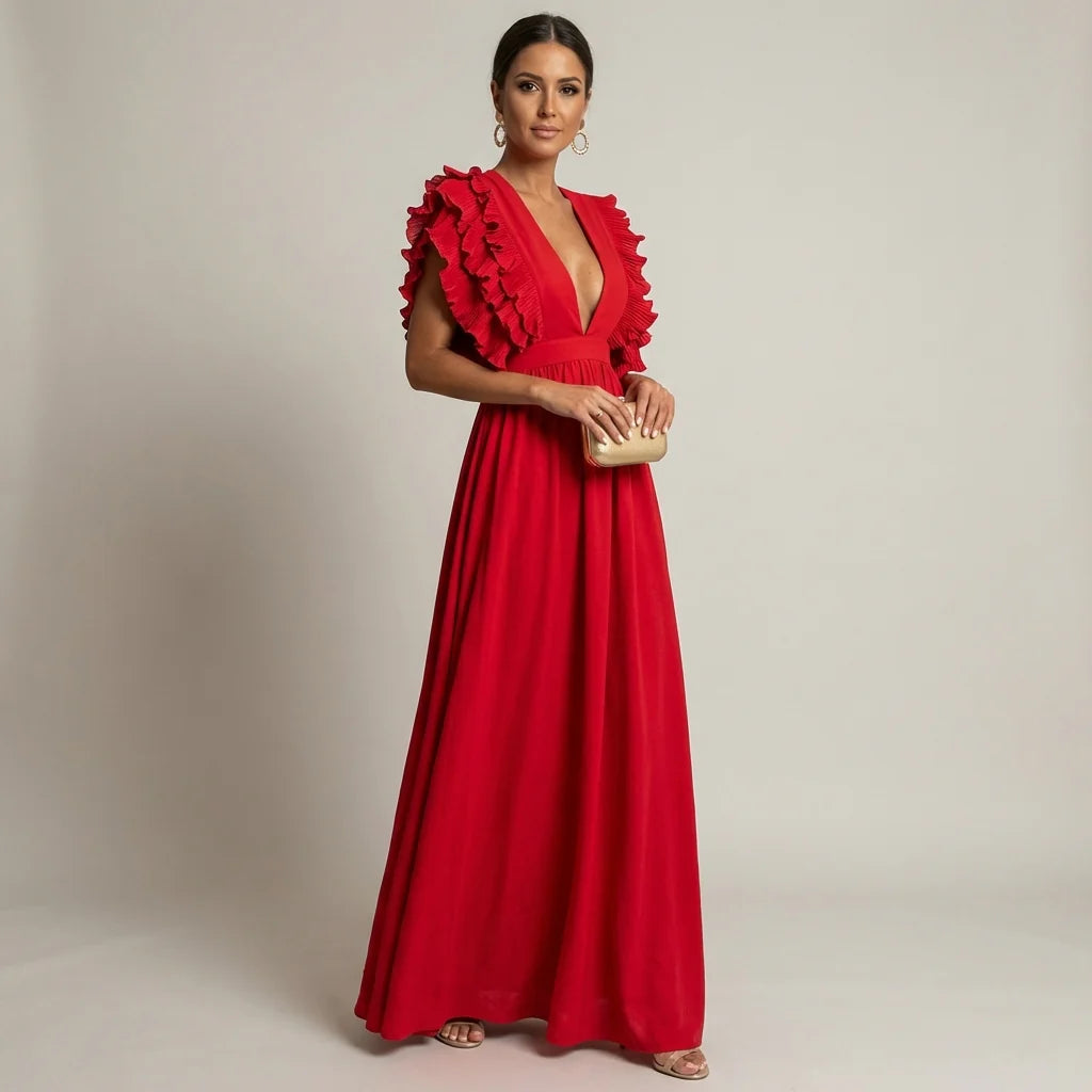 Leonie | Women's Evening Maxi Dress oaklynwear