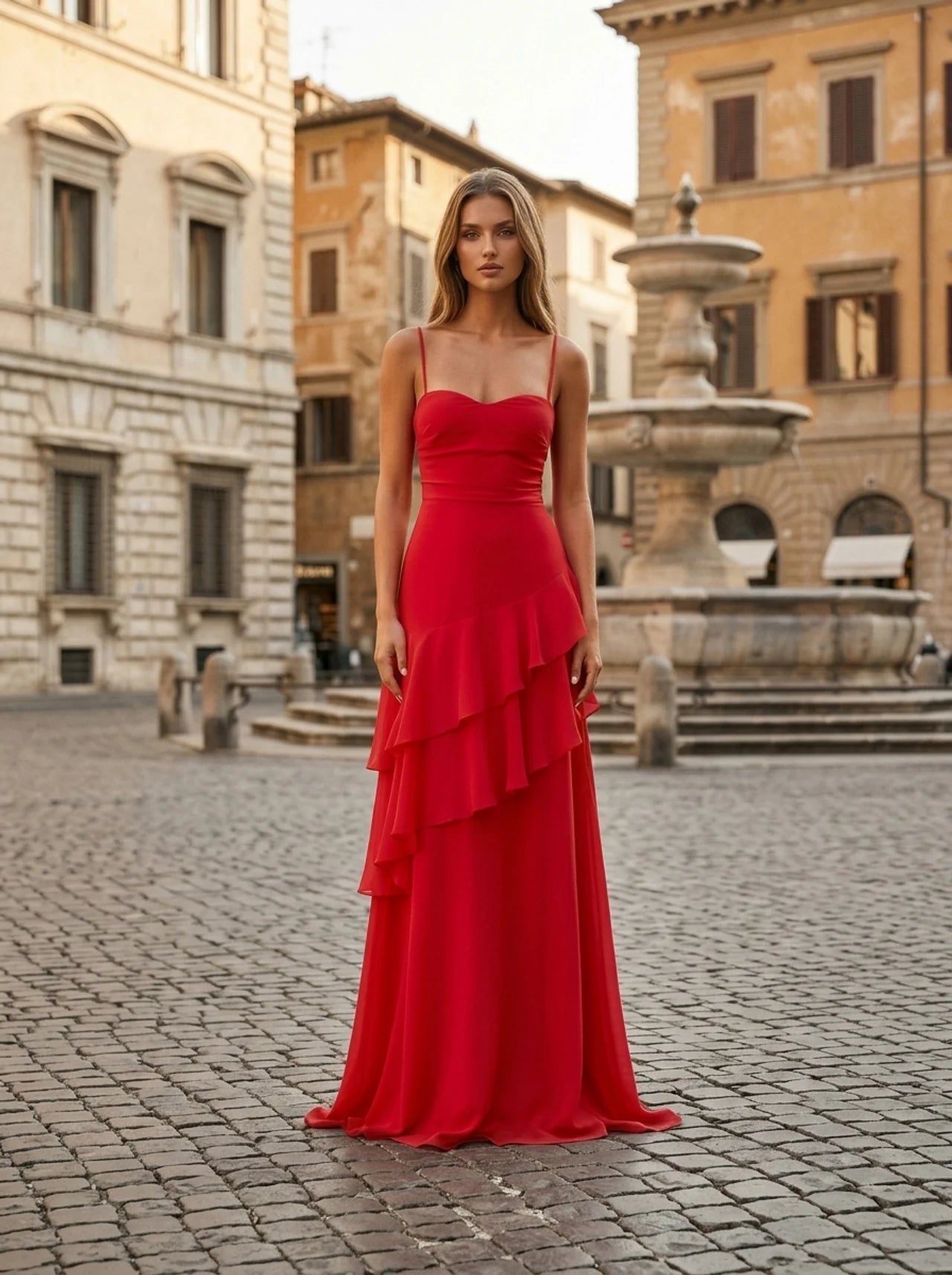 Posie | Women's Chiffon Prom Dress oaklynwear