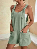 Daisy | Women's Casual Romper Shorts with Pockets oaklynwear
