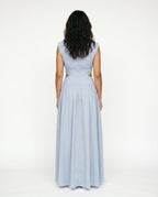 Ella | Cutout Waist High Neck Maxi Dress oaklynwear