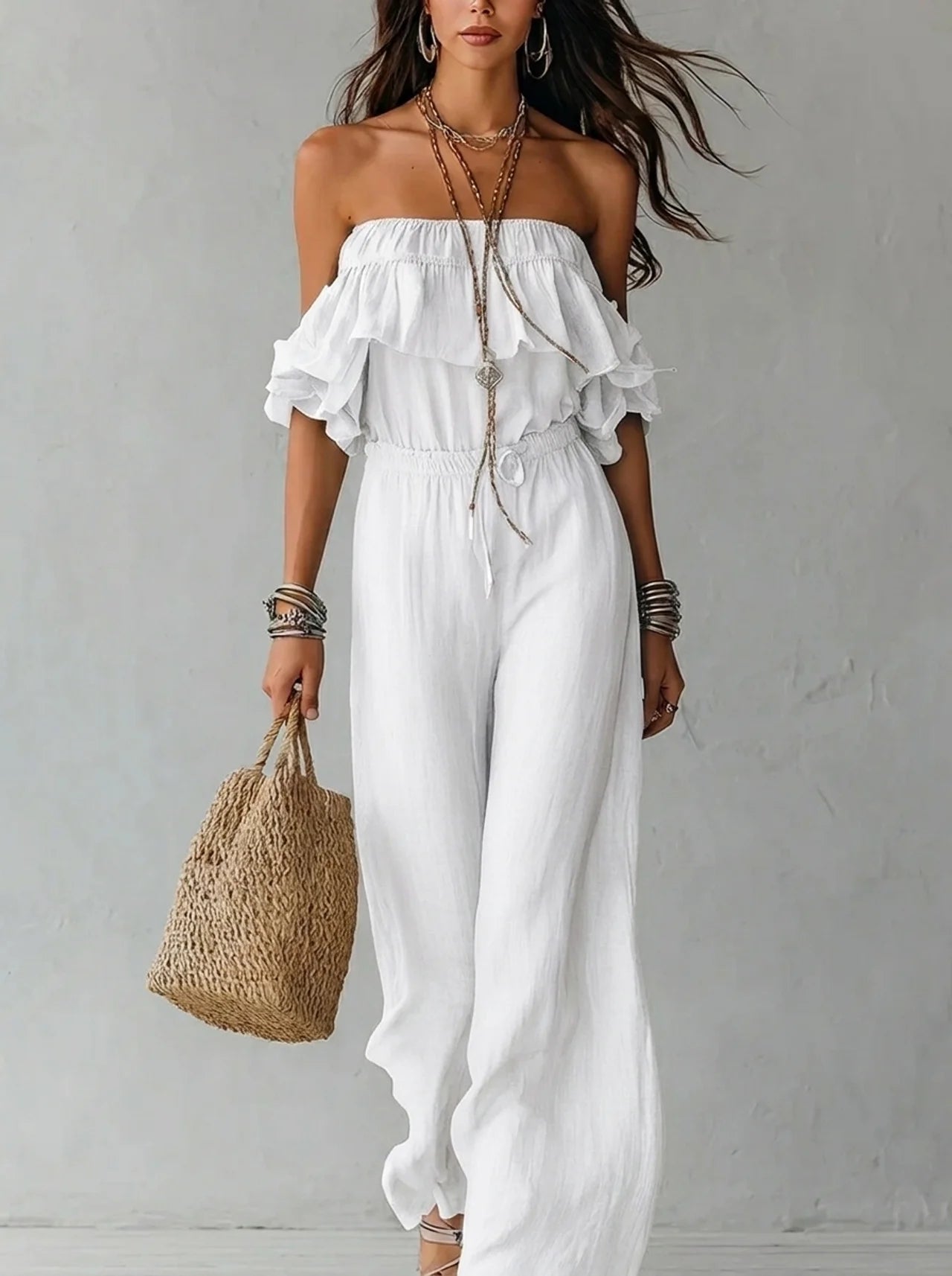 Sage | Women's Wide-Leg Jumpsuit oaklynwear