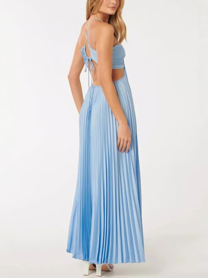 Serena | Women's Halter Maxi Dress oaklynwear