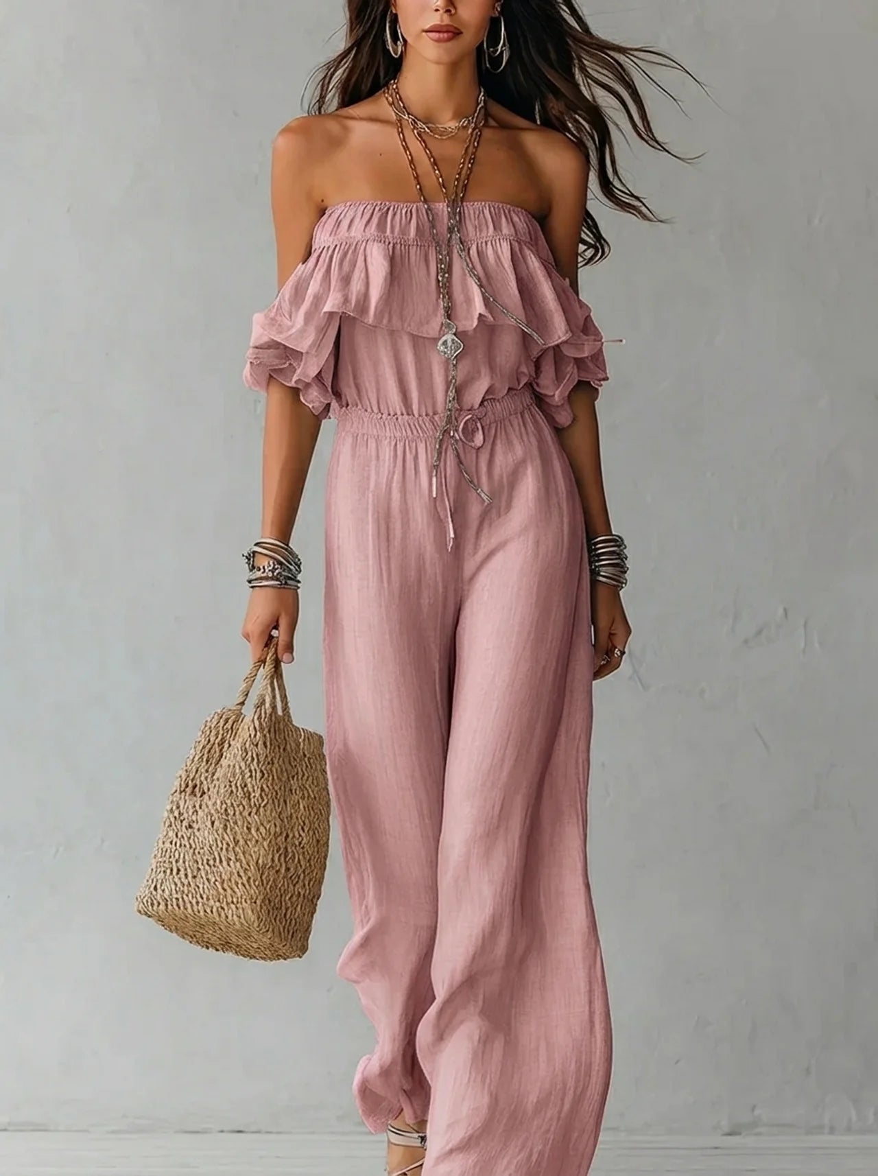 Sage | Women's Wide-Leg Jumpsuit oaklynwear
