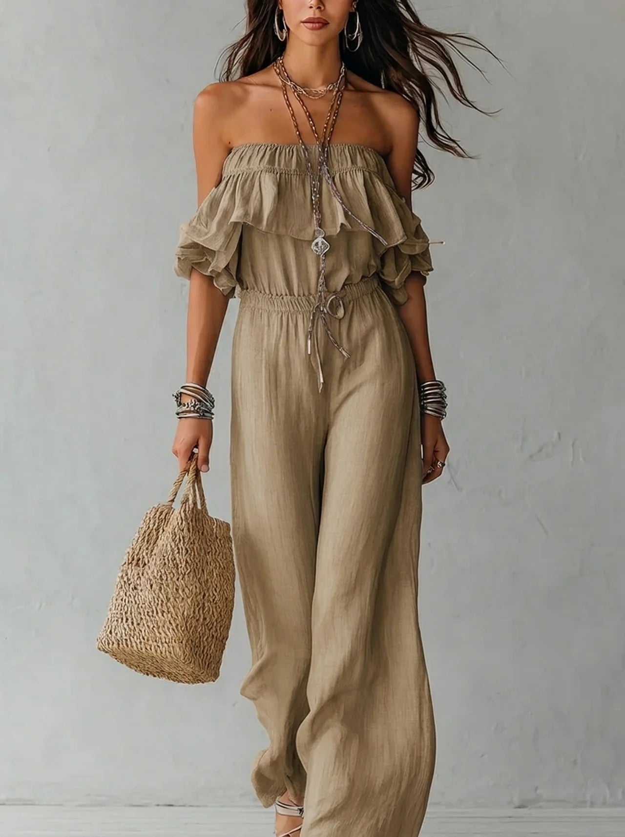 Sage | Women's Wide-Leg Jumpsuit oaklynwear