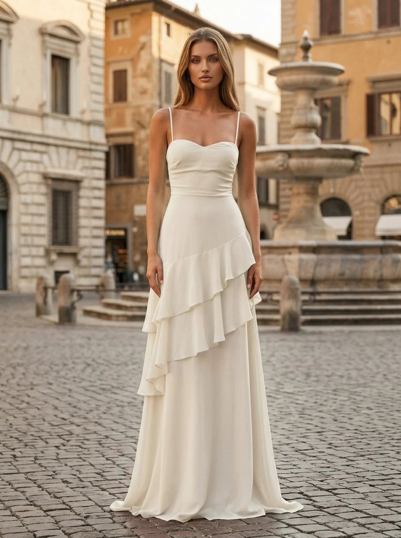 Posie | Women's Chiffon Prom Dress oaklynwear