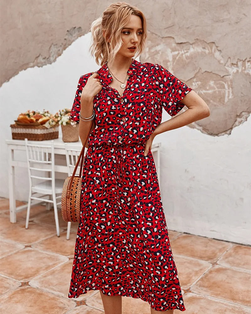 Livia | Casual Summer Midi Dress oaklynwear