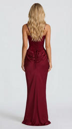 Ariana Draped Maxi Dress oaklynwear