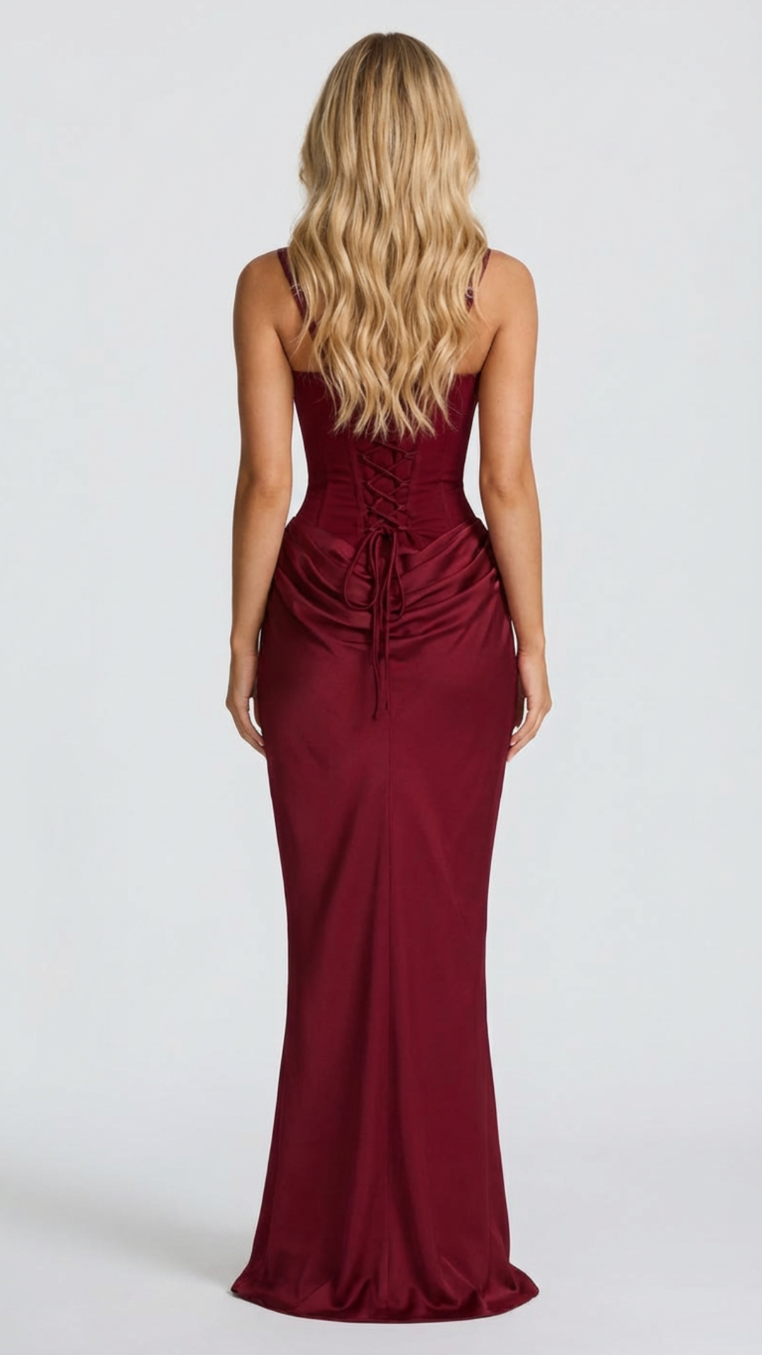 Ariana Draped Maxi Dress oaklynwear