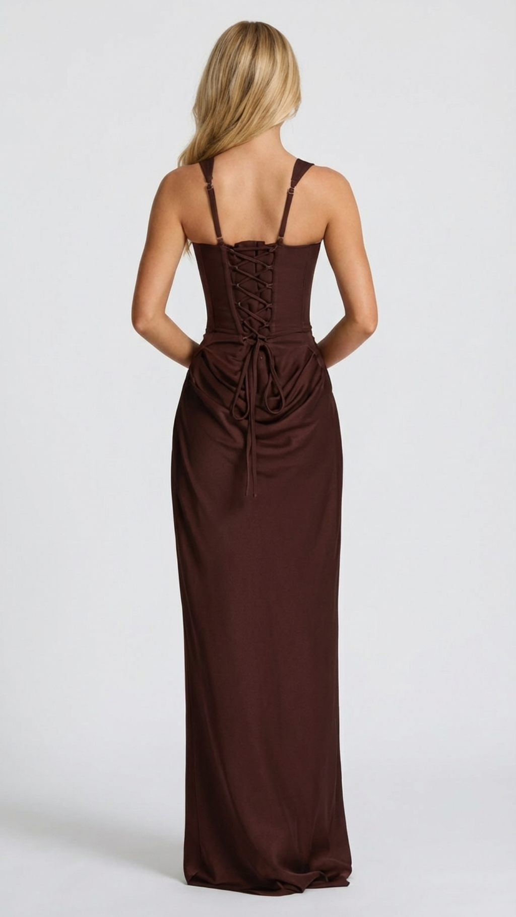 Ariana Draped Maxi Dress oaklynwear