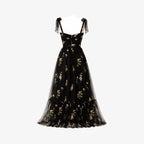 Kensington | Embroidered Tulle Maxi Gown oaklynwear