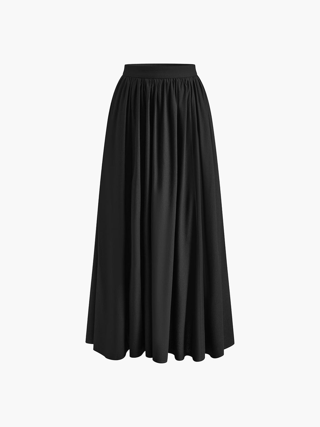 Celeste | Pleated Maxi Skirt with Pockets oaklynwear
