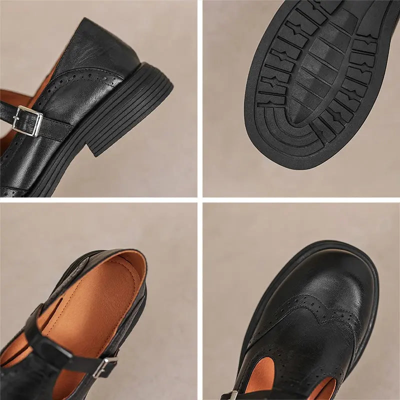 Harriet | Elegant Vegan Leather Mary Jane Sandal oaklynwear