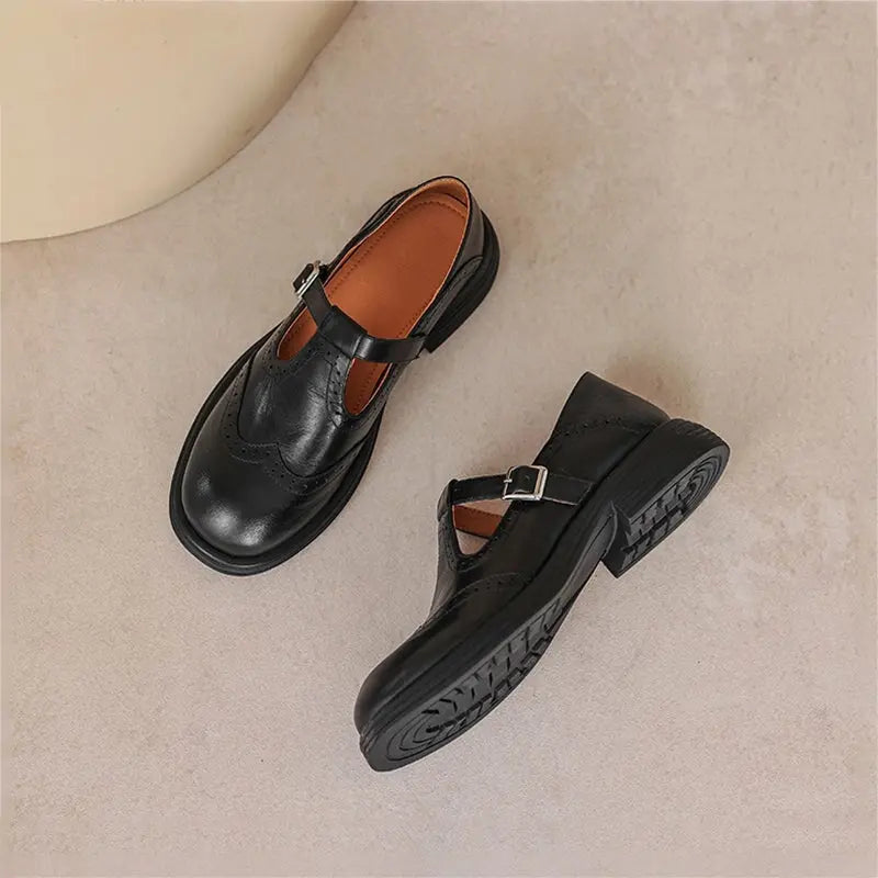 Harriet | Elegant Vegan Leather Mary Jane Sandal oaklynwear