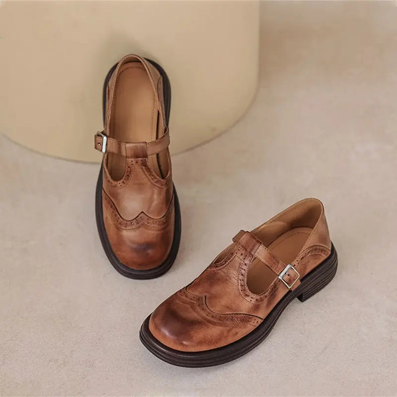 Harriet | Elegant Vegan Leather Mary Jane Sandal oaklynwear