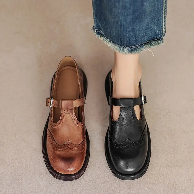 Harriet | Elegant Vegan Leather Mary Jane Sandal oaklynwear
