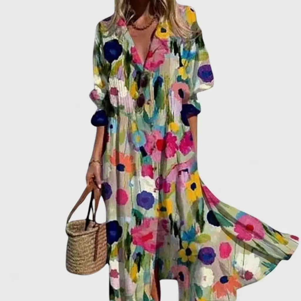 Paula | Elegant Boho Dress oaklynwear