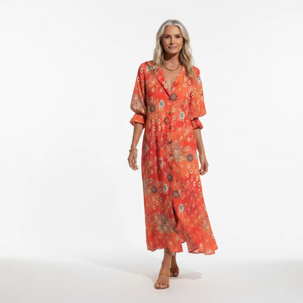 Paula | Elegant Boho Dress oaklynwear