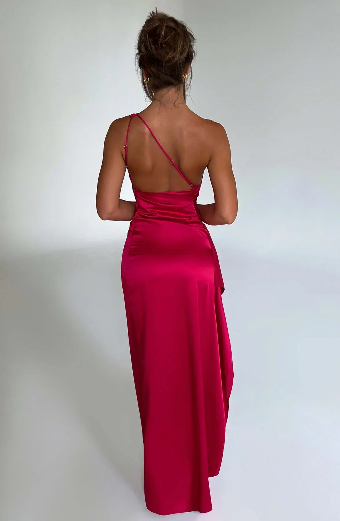 Pandora | Women's One Shoulder Evening Dress oaklynwear
