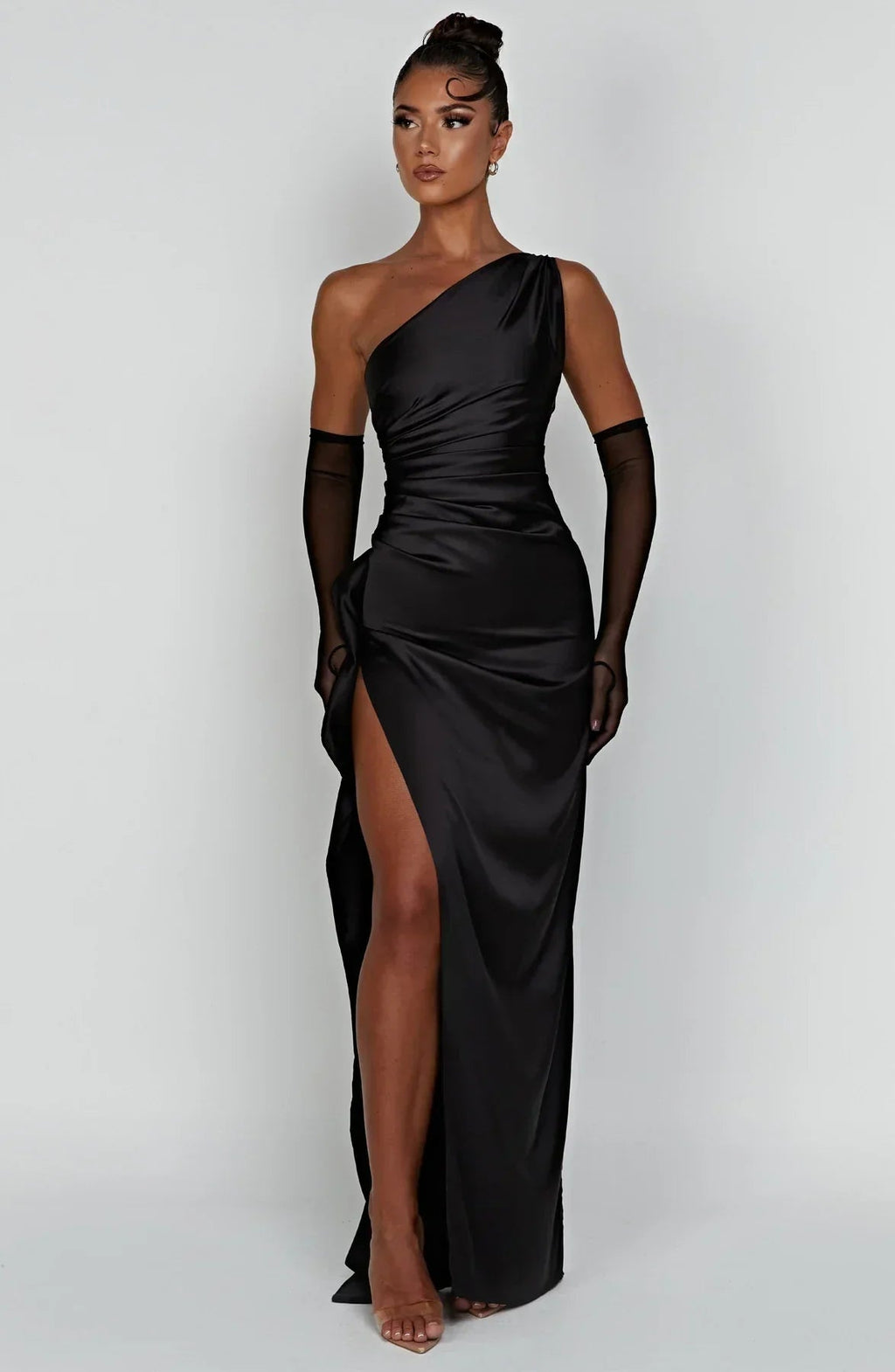 Pandora | Women's One Shoulder Evening Dress oaklynwear