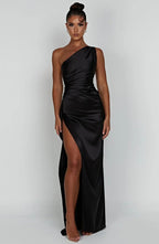 Pandora | Women's One Shoulder Evening Dress oaklynwear