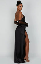 Pandora | Women's One Shoulder Evening Dress oaklynwear