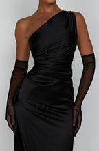 Pandora | Women's One Shoulder Evening Dress oaklynwear