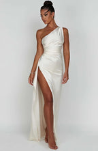 Pandora | Women's One Shoulder Evening Dress oaklynwear