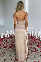 Pandora | Women's One Shoulder Evening Dress oaklynwear