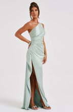 Pandora | Women's One Shoulder Evening Dress oaklynwear