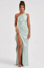 Pandora | Women's One Shoulder Evening Dress oaklynwear
