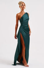 Pandora | Women's One Shoulder Evening Dress oaklynwear
