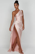 Pandora | Women's One Shoulder Evening Dress oaklynwear