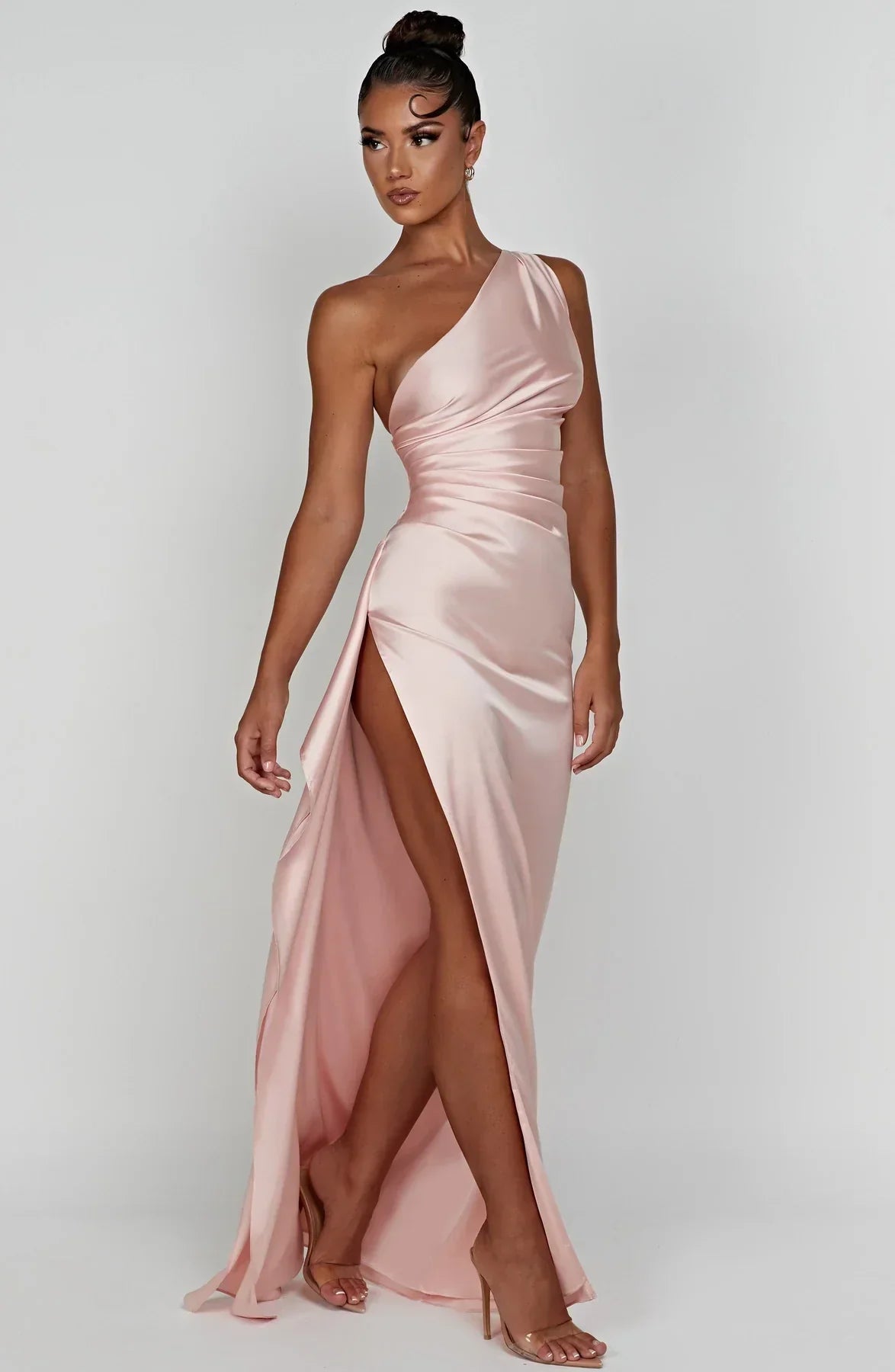 Pandora | Women's One Shoulder Evening Dress oaklynwear