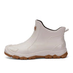 Women's slip-on Chelsea rain ankle boots with glossy toe cap and lug sole - view 7