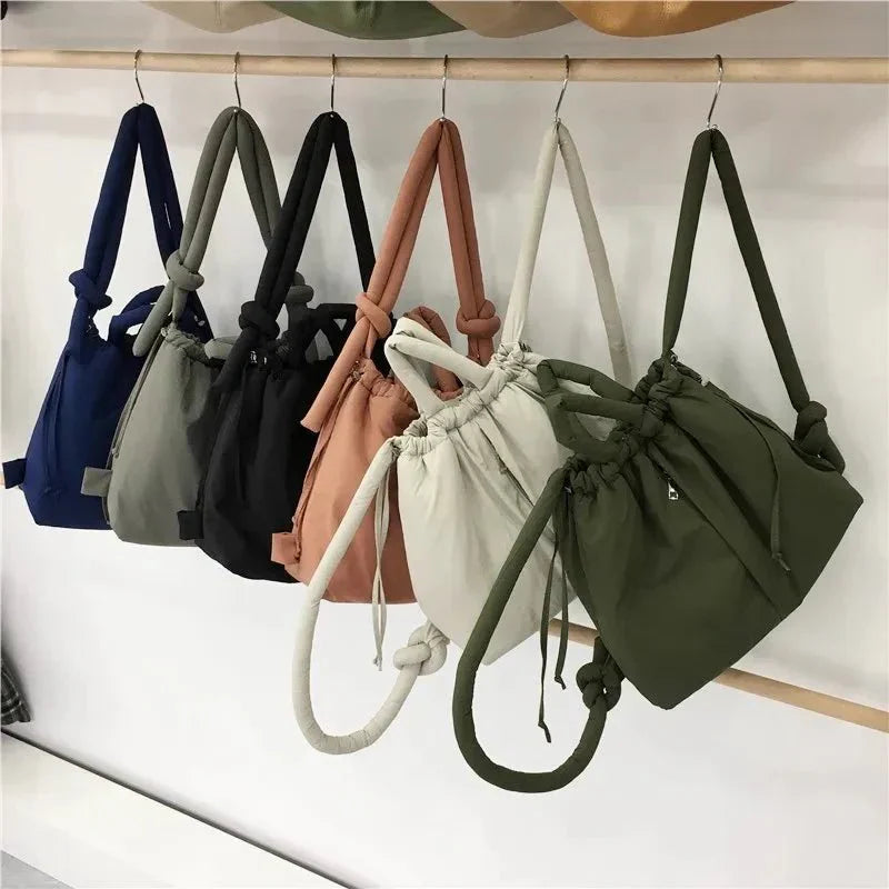 Sienna | Women's Quilted Puffer Tote Bag oaklynwear