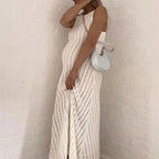 Verano Hollow Knitted Dress oaklynwear