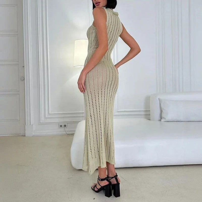 Verano | Hollow Knit Maxi Dress oaklynwear